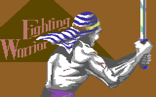 Fighting Warrior screenshot 3 for Commodore 64